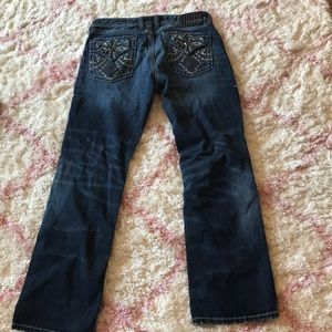 Men’s affliction jeans gently worn paid $150